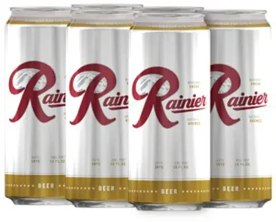 Rainier Ale Beer Cans
