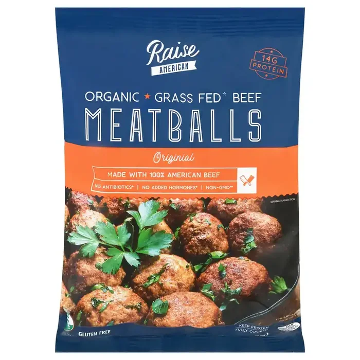 Raise American Organic Original Meatballs 14 oz