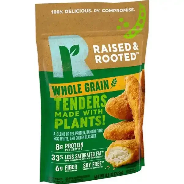 Raised & Rooted Whole Grain Tenders Made With Plants