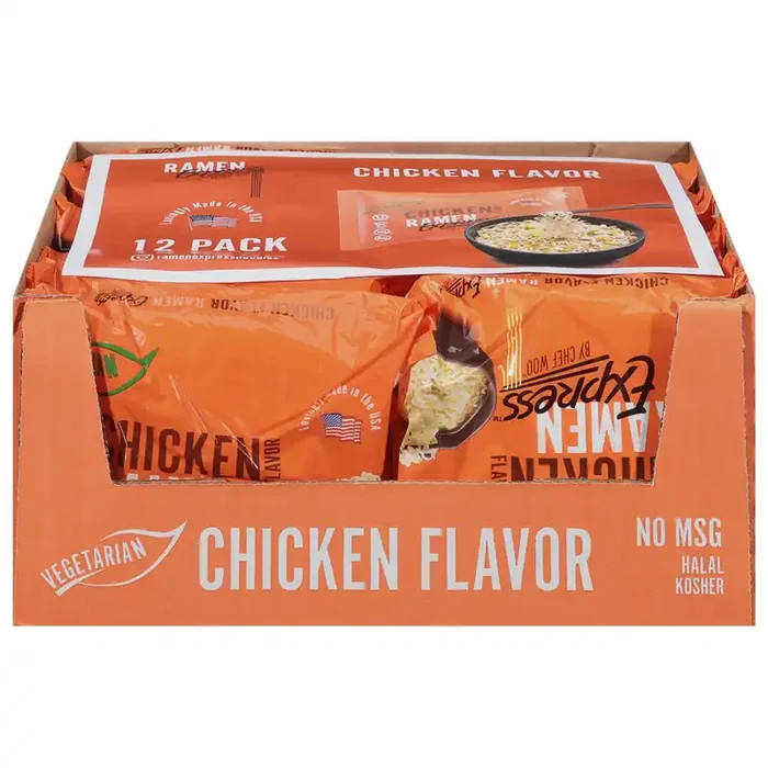 Ramen Express Chicken Flavor Ramen 12 – 3 oz Packs