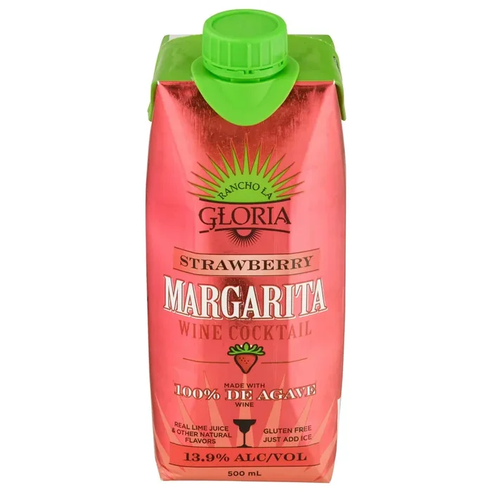 Rancho La Gloria Margarita Strawberry Wine Cocktail 500 ml