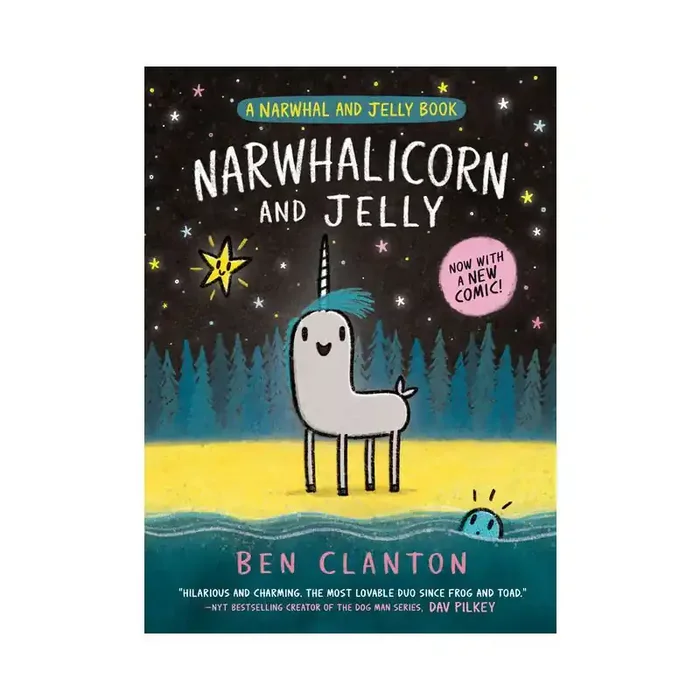 Random House Narwhalicorn and Jelly (a Narwhal and Jelly Book 7) – by Ben Clanton (Paperback)