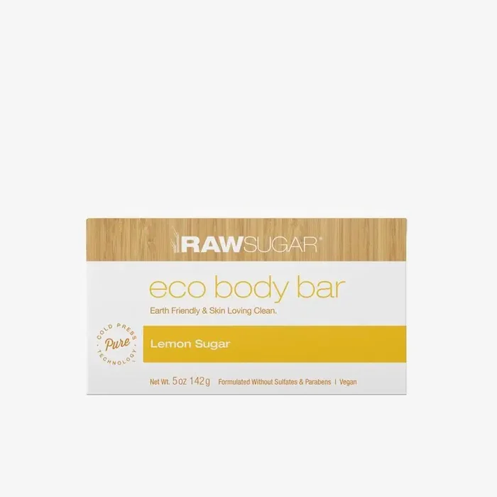 Raw Sugar Lemon Sugar Eco Body Bar Soap – 5oz