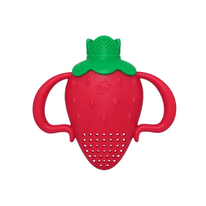 Razbaby Fruitique Silicone Feeder – Strawberry