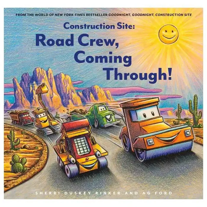 Readerlink Construction Site Road Crew, Coming Through! – by Sherri Duskey Rinker (Hardcover)