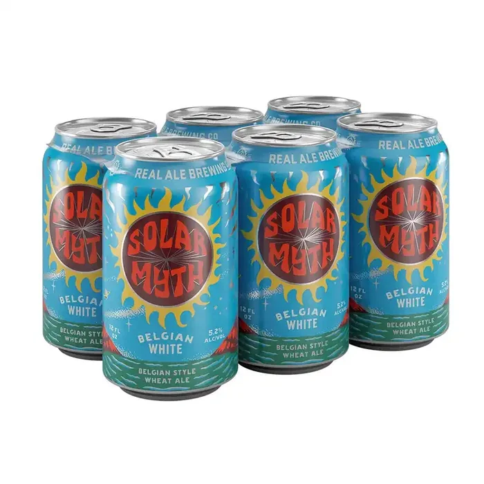 Real Ale Solar Myth Belgian White – Cans