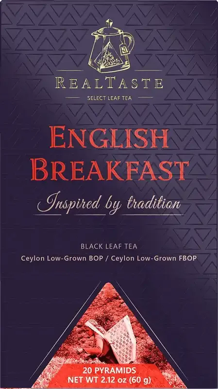 RealTaste English Breakfast Black Leaf Tea