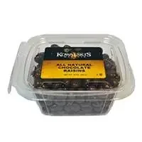 Reasor‘s Chocolate Covered Raisins Clamshell