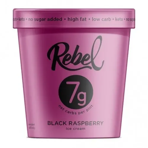 Rebel Creamery Cookie Dough Ice Cream