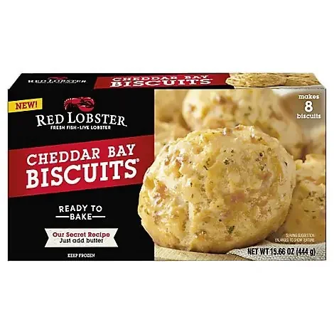 Red Lobster Cheddar Bay Frozen Biscuit – 15.66 Oz