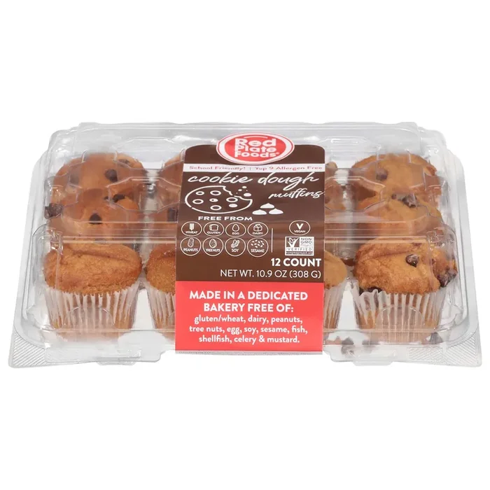 Red Plate Foods Cookie Dough Mini Muffin