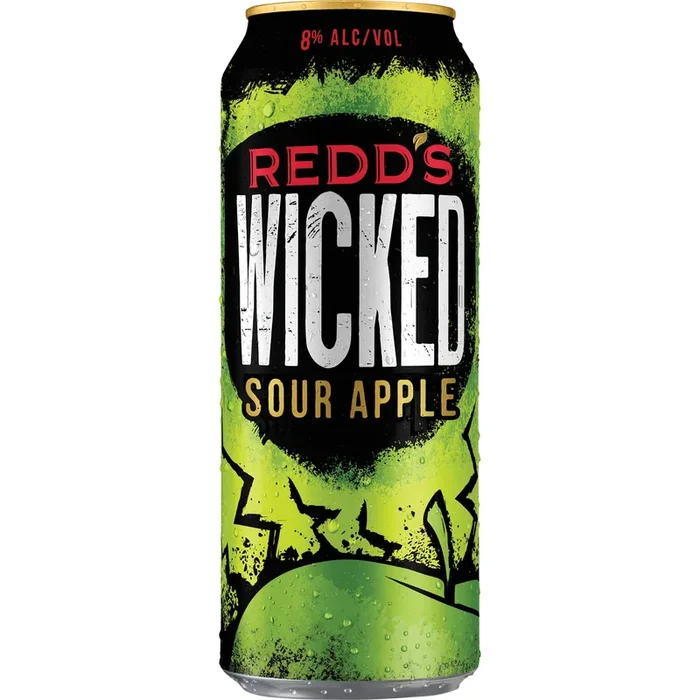 Redd‘s Wicked Sour Apple Ale, Beer, 24 fl. oz. Can, 8% ABV