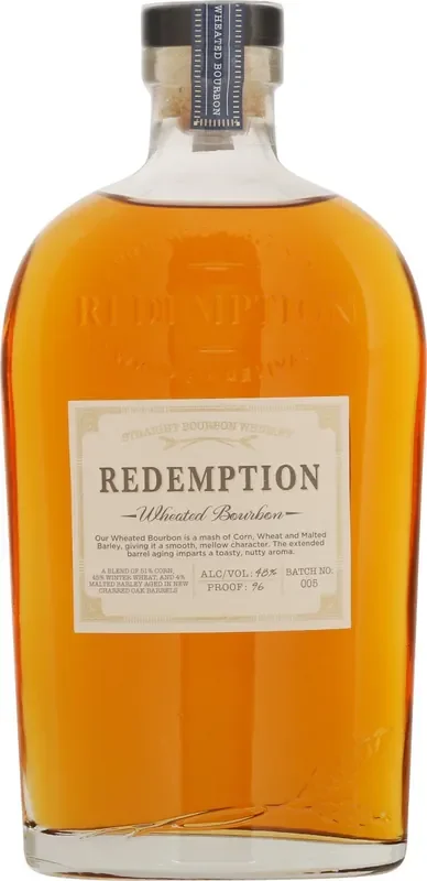 Redemption Wheated Straight Bourbon Whiskey 750 ml