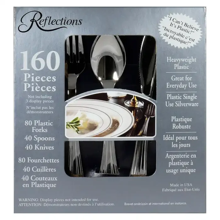 Reflections Heavyweight Plastic Cutlery