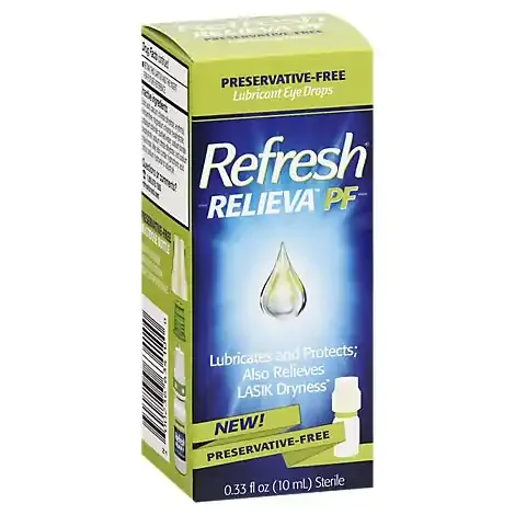 Refresh Relieva Pf Eye Drops Lubricant