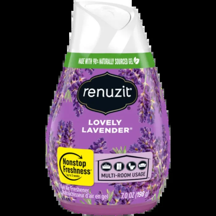 Renuzit Lovely Lavender Gel Air Freshener 7.0 oz