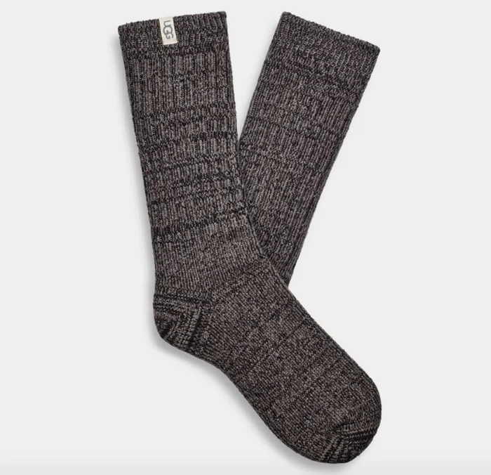 Rib Knit Women’s Crew Sock