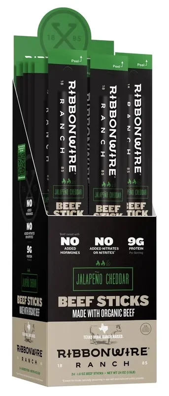 Ribbonwire Ranch Jalapeño Cheddar Meat Stick