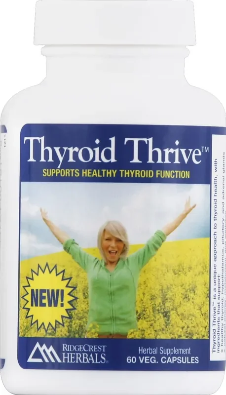 RidgeCrest Herbals Thyroid Thrive 60 ea