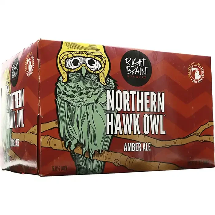 Right Brain Norther Hawk Owl