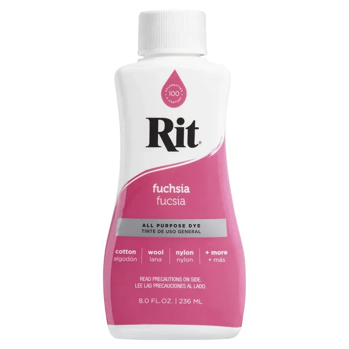 Rit All Purpose Liquid Dye, Fuchsia
