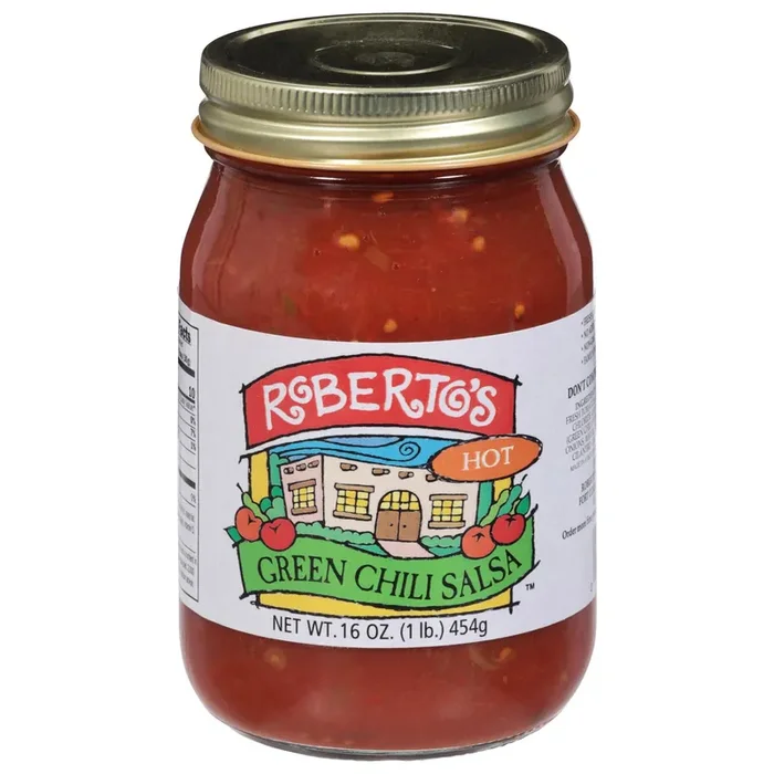 Roberto‘s Hot Green Chili Salsa 16 oz