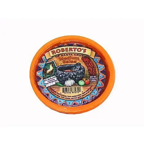 Robertos Of Santa Cruz Medium Salsa – 13.5 Oz