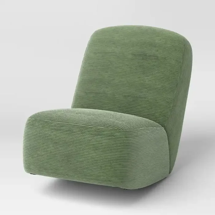 Rocking Lounge Dorm Floor Chair Forest Green – Room Essentials™