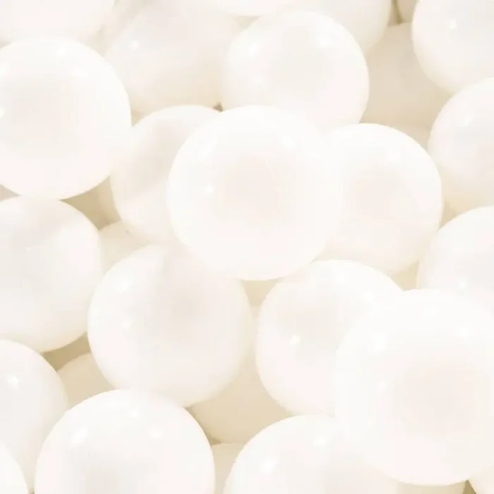 Rollic Ball Pit Balls 100 ct – White PVC Material for Ages 12 Months+