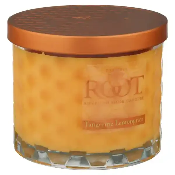 Root Candle, Tangerine Lemongrass, 3 Wick