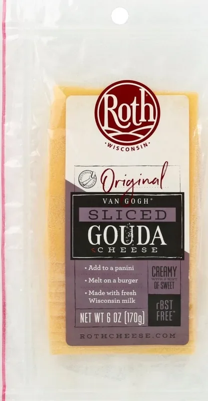 Roth Van Gogh Original Gouda Cheese Slices