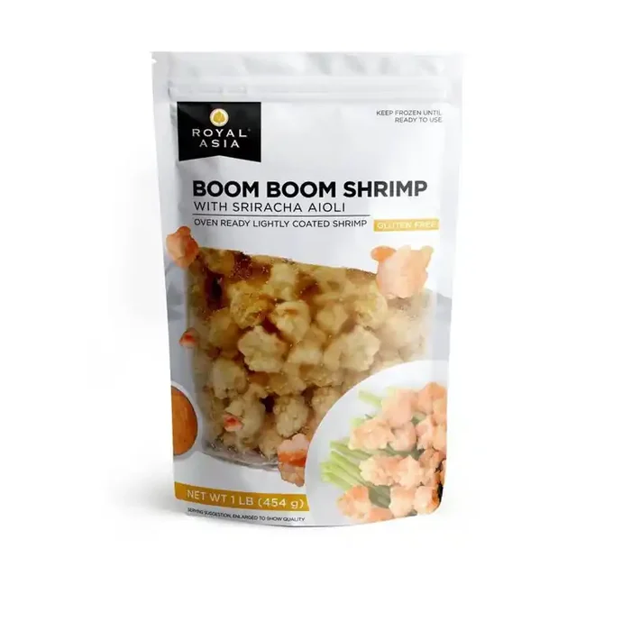 Royal Asia Gluten Free Boom Boom Shrimp with Sriracha Aioli – Frozen – 16oz