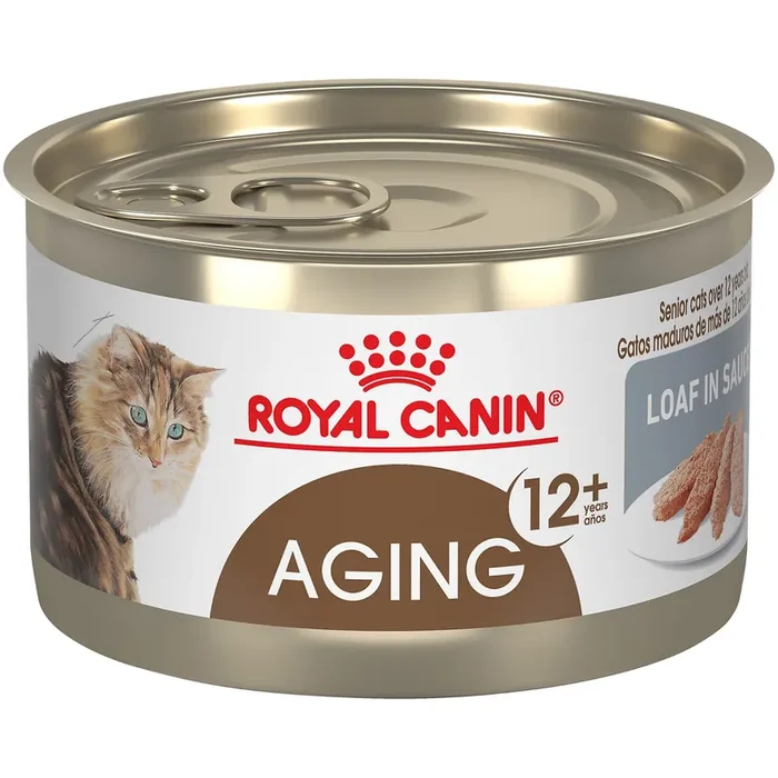 Royal Canin Aging 12+ Loaf in Sauce Wet Cat Food, 5.1 oz.