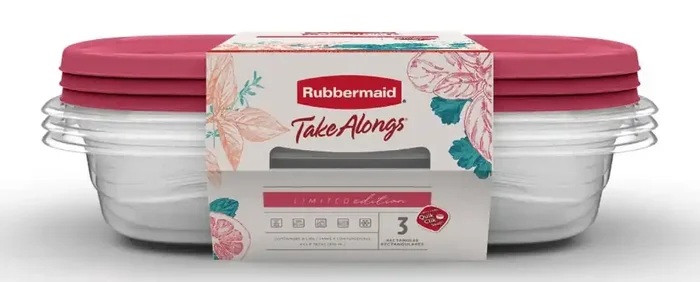 Rubbermaid Berry Tka Rectangle 4 Cup