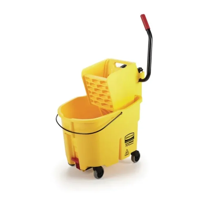 Rubbermaid Commercial Products 35-qt Wavebrake Mop Bucket with Drain