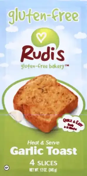 Rudi‘s Gluten Free Garlic Toast 4Ct