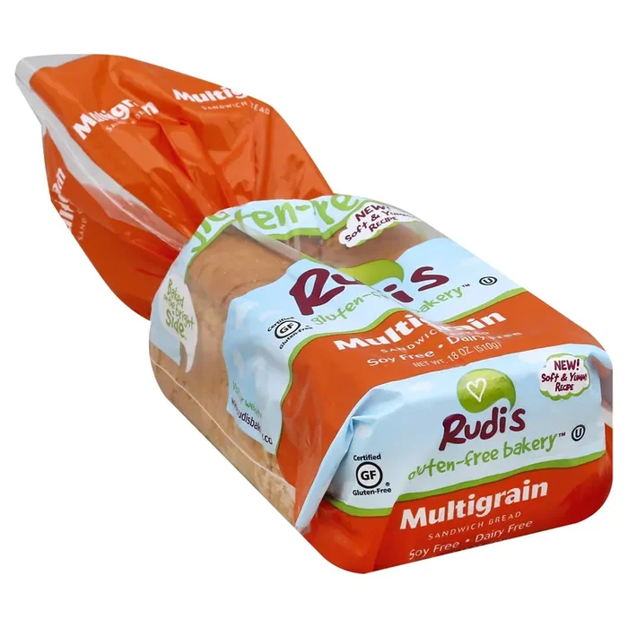 Rudi‘s Gluten Free, Soy Free, & Dairy Free Multi-Grain Frozen Bread