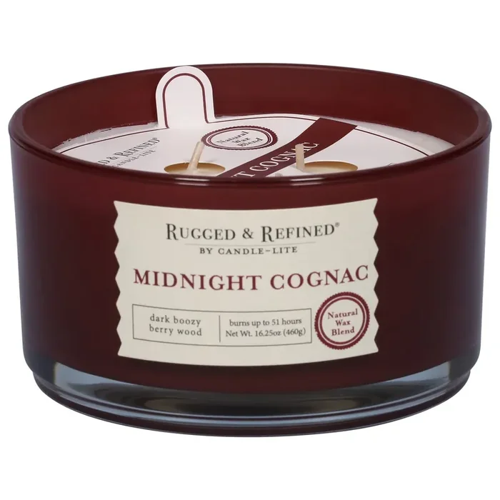 Rugged & Refined Midnight Cognac Candle 1 ea