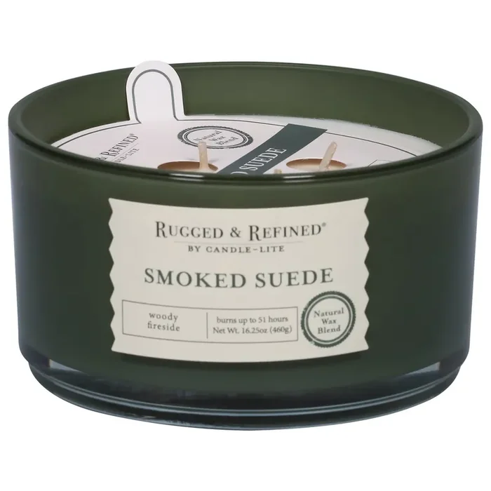 Rugged & Refined Smoked Suede Candle 1 ea