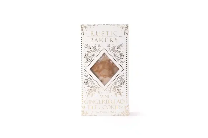 Rustic Bakery Mini Gingerbread Tile Cookies
