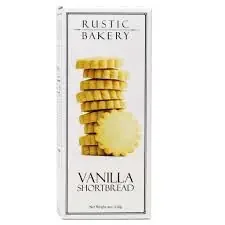 Rustic Bakery Vanilla Bean Shortbread Cookie – 4 Oz