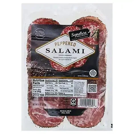S Sel Salami Peppered – Ea