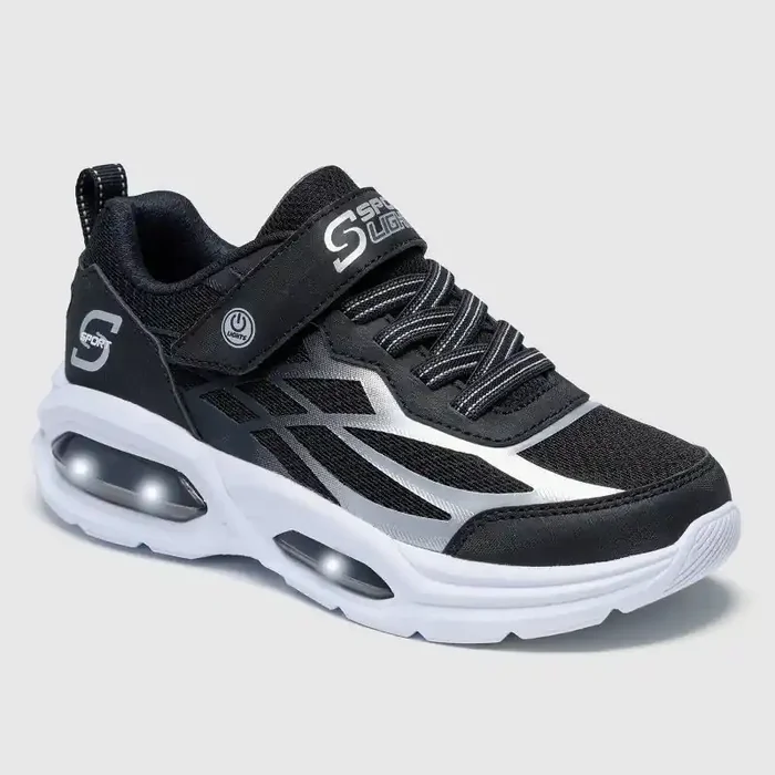 S Sport By Skechers Boys‘ Hudson Sneakers – Black 2