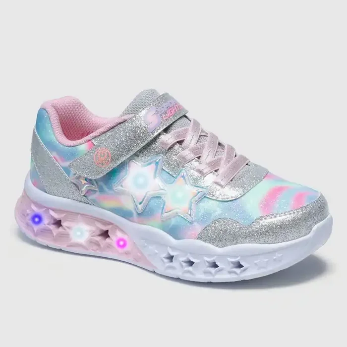 S Sport By Skechers Girls‘ Bree Sneakers – Silver 3