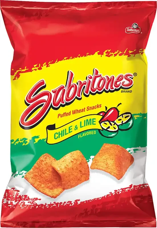 Sabritones Chili and Lime 2-oz Corn Chips/Snacks