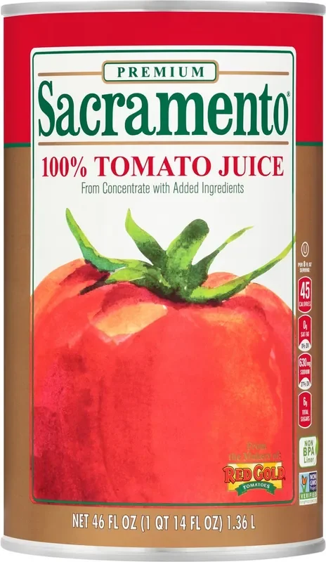 Sacramento 100% Tomato Juice – 46 fl oz