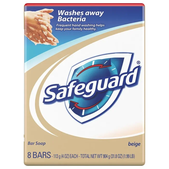 Safeguard Bar Soap Fresh Clean Scent, 4oz (8 Count)
