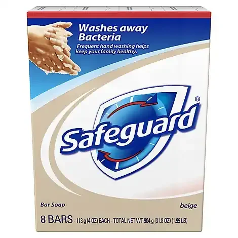 Safeguard Deodorant Bar Soap Beige