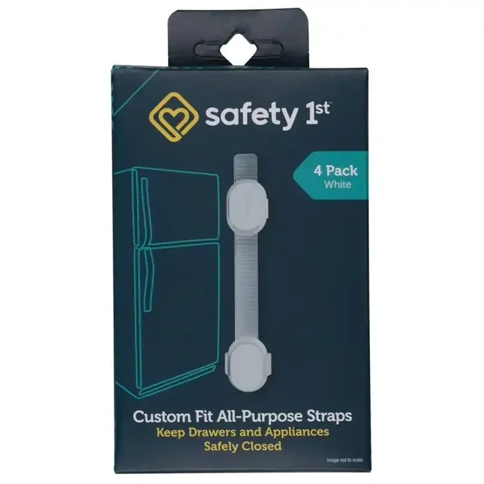 Safety 1st Custom Fit All Purpose Adjustable Strap – 4pk