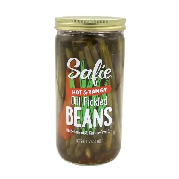 Safie Hot & Tangy Dill Pickled Beans